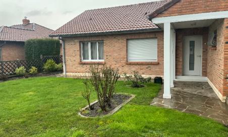 Fenêtres, porte d'entrée aluminium blanches et volets motorisés à Courrières